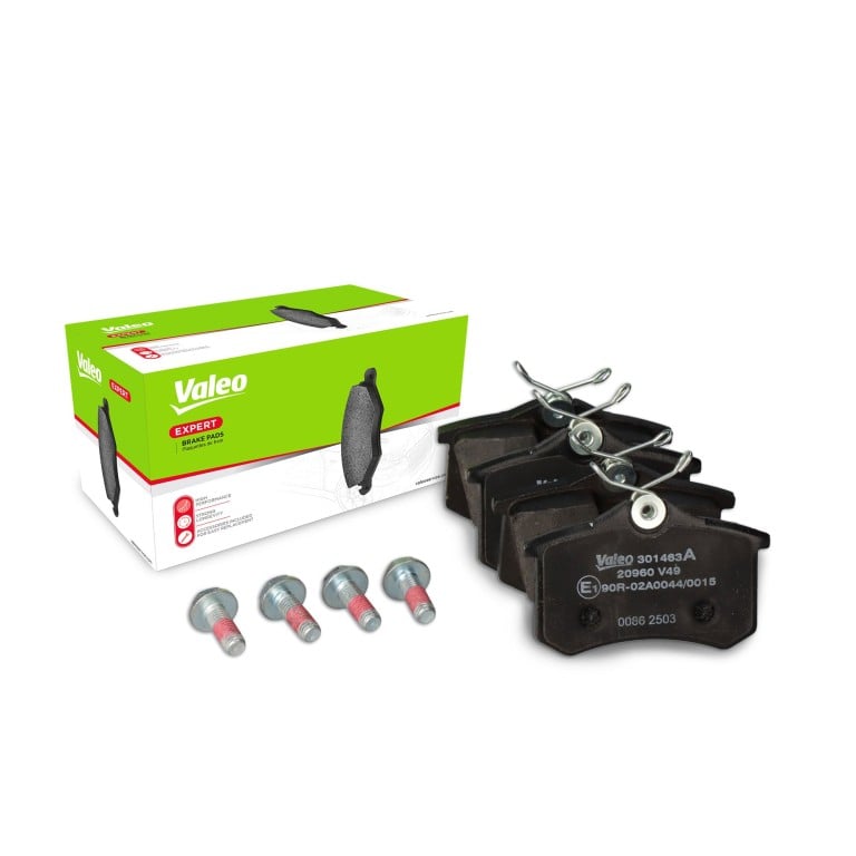 Jeu de 4 plaquettes de frein VALEO ref. 301463A