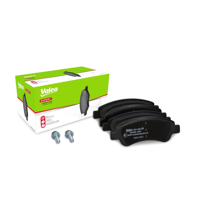 Jeu de 4 plaquettes de frein VALEO ref. 301464A