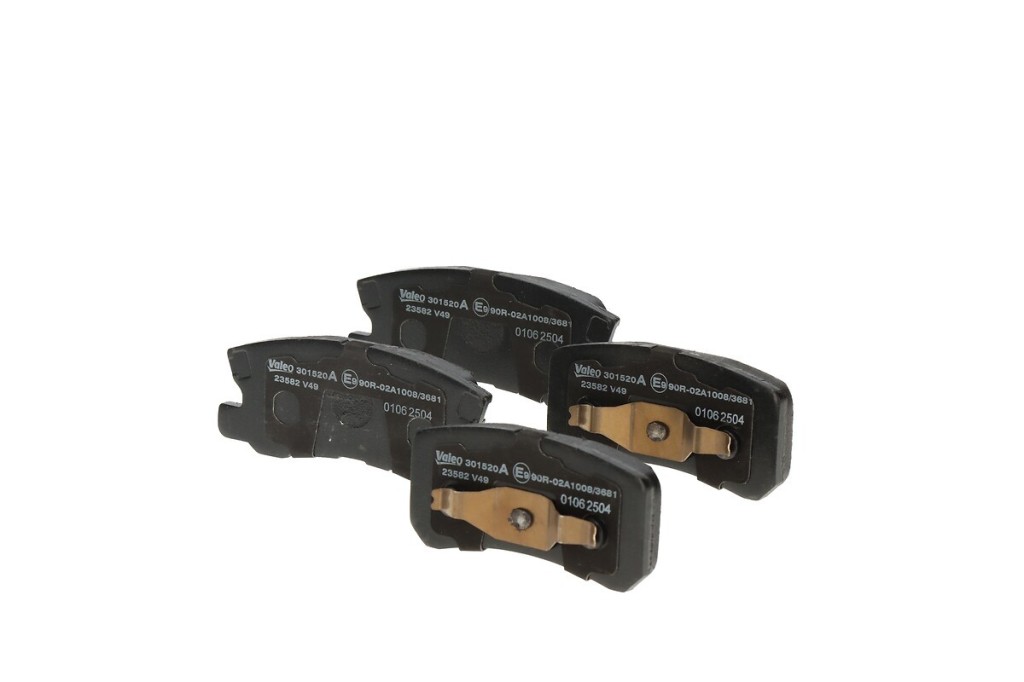 Jeu de 4 plaquettes de frein VALEO ref. 301520A