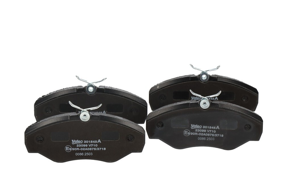 Jeu de 4 plaquettes de frein VALEO ref. 301545A