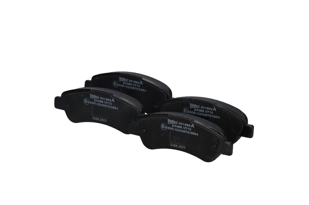 Jeu de 4 plaquettes de frein VALEO ref. 301892A