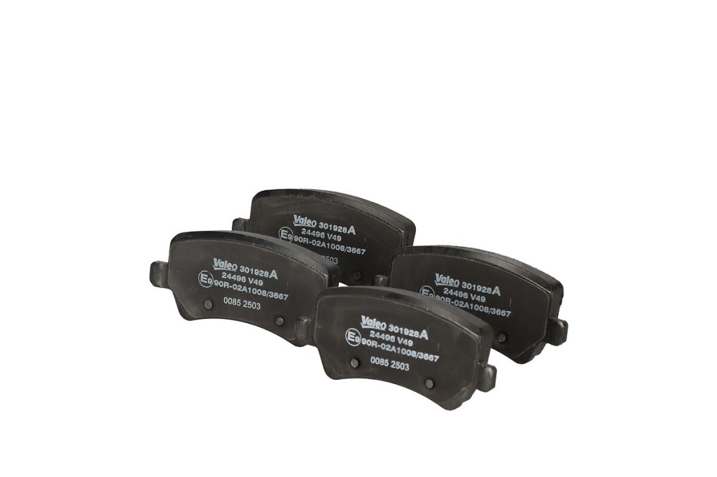 Jeu de 4 plaquettes de frein VALEO ref. 301928A