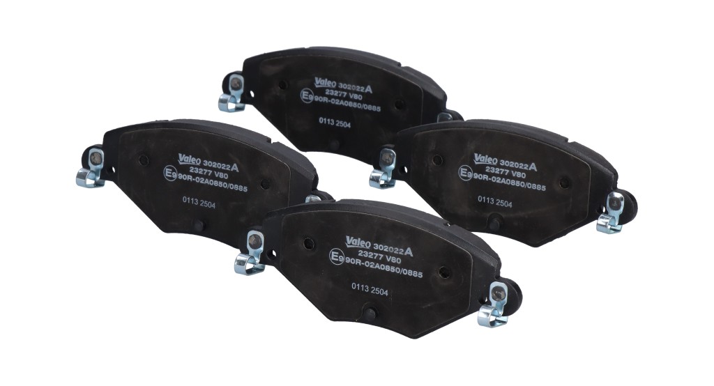 Jeu de 4 plaquettes de frein VALEO ref. 302022A