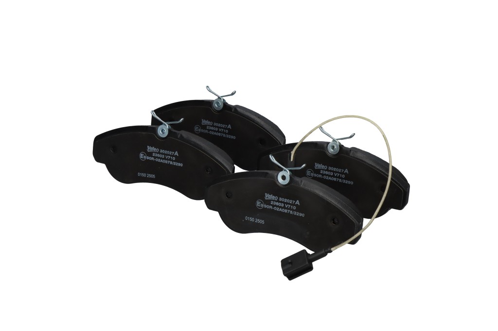 Jeu de 4 plaquettes de frein VALEO ref. 302027A