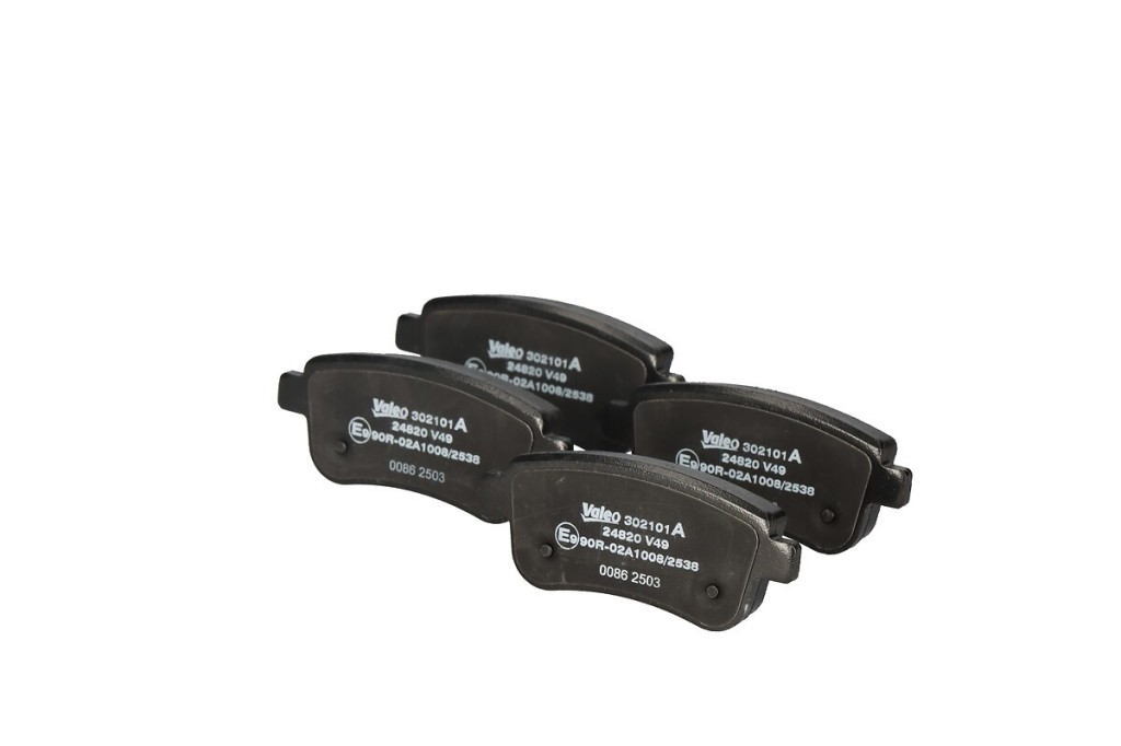 Jeu de 4 plaquettes de frein VALEO ref. 302101A