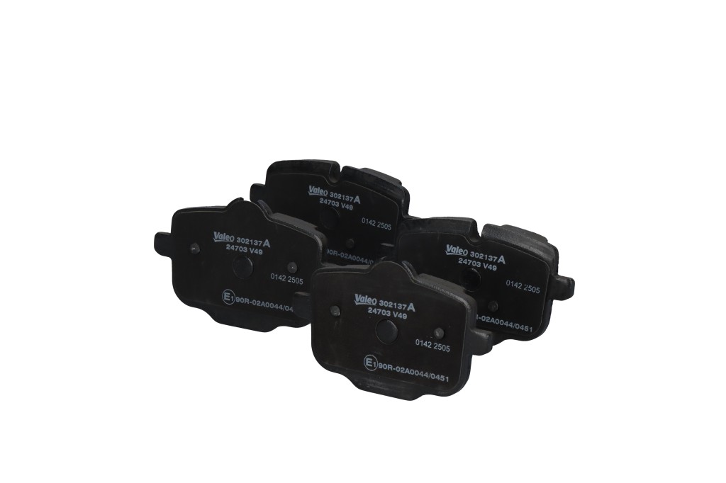 Jeu de 4 plaquettes de frein VALEO ref. 302137A
