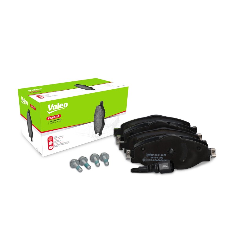 Jeu de 4 plaquettes de frein VALEO ref. 302145A