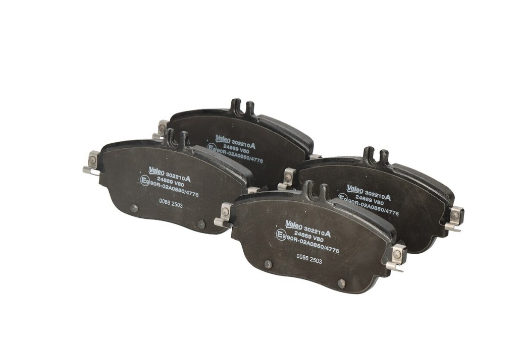 Jeu de 4 plaquettes de frein VALEO ref. 302210A