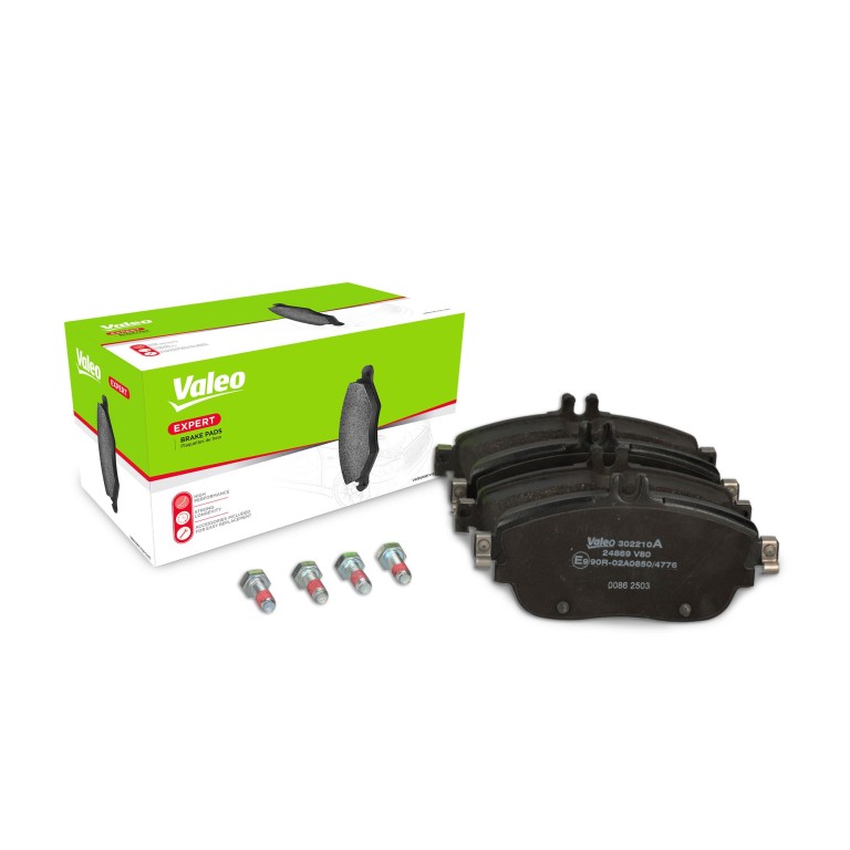 Jeu de 4 plaquettes de frein VALEO ref. 302210A