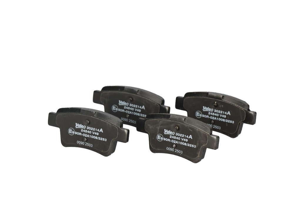 Jeu de 4 plaquettes de frein VALEO ref. 302214A