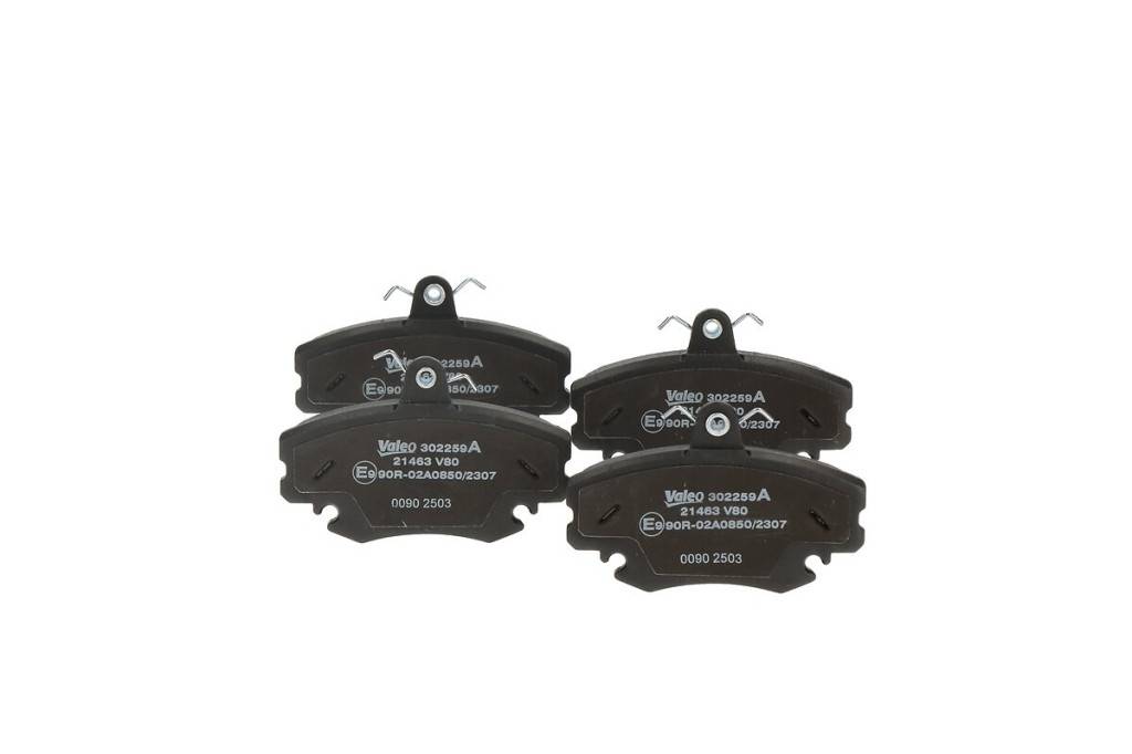 Jeu de 4 plaquettes de frein VALEO ref. 302259A