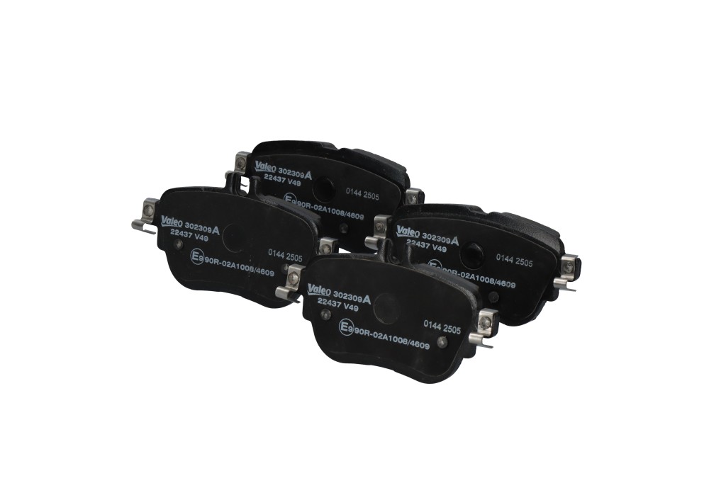 Jeu de 4 plaquettes de frein VALEO ref. 302309A