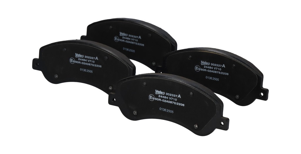 Jeu de 4 plaquettes de frein VALEO ref. 302337A