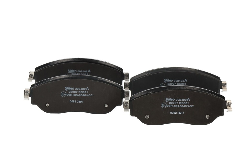 Jeu de 4 plaquettes de frein VALEO ref. 302402A
