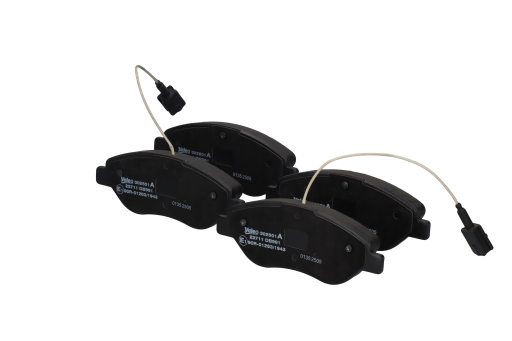 Jeu de 4 plaquettes de frein VALEO ref. 302501A