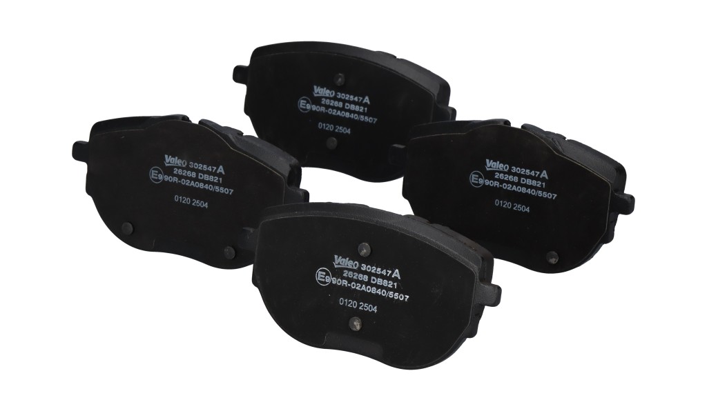 Jeu de 4 plaquettes de frein VALEO ref. 302547A