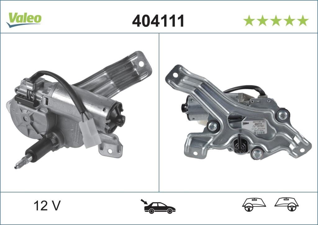 Motor del limpiaparabrisas VALEO 404111