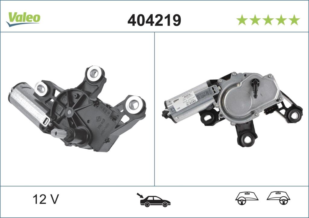 Moteur d'essuie-glace VALEO 404219