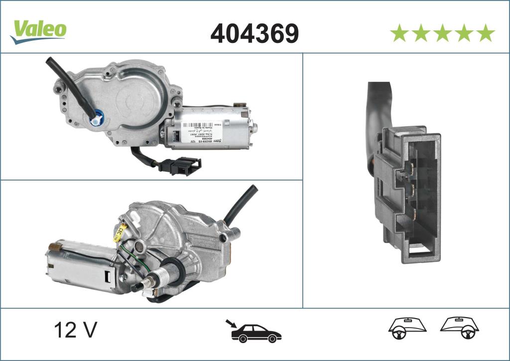Moteur d'essuie-glace VALEO ref. 404369