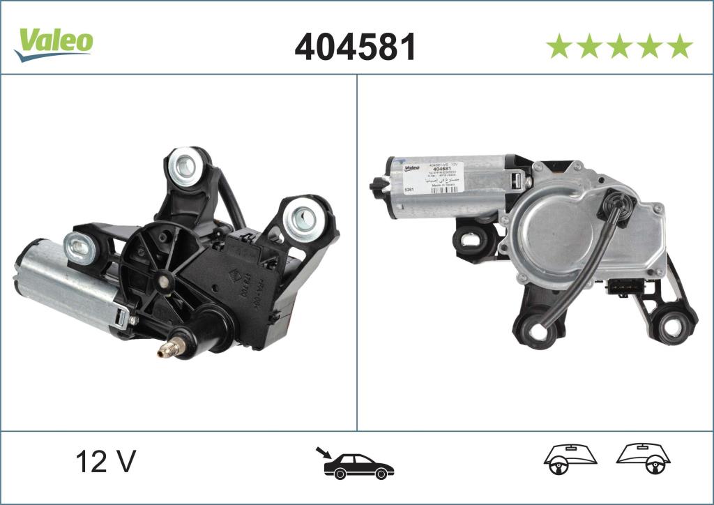 Moteur d'essuie-glace VALEO 404581