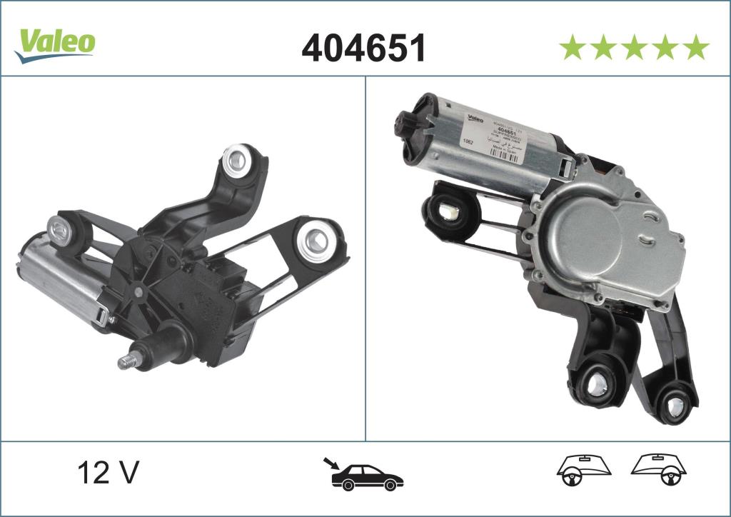 Moteur d'essuie-glace VALEO 404651