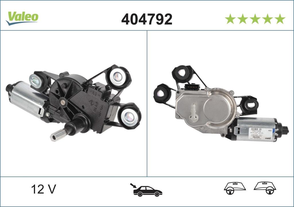 Moteur d'essuie-glace VALEO 404792