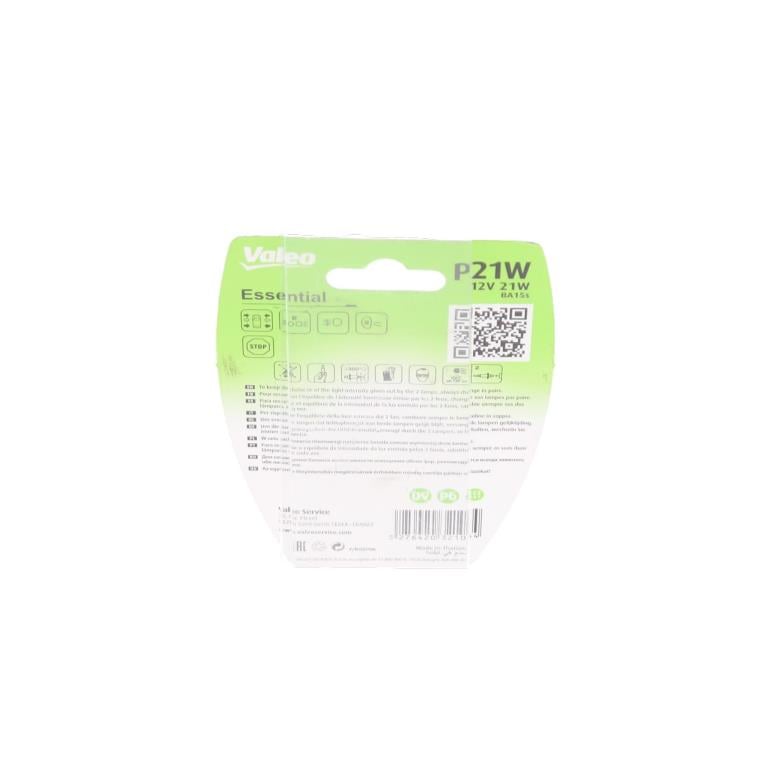 Ampoule VALEO 2 ✕ P21W - ref. 032106