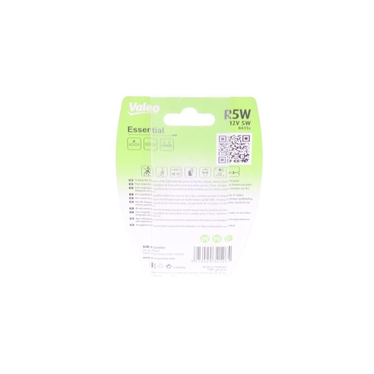 Ampoule VALEO 2 ✕ R5W - ref. 032126
