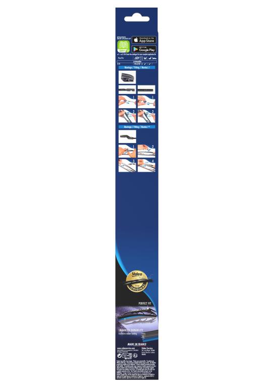 Balai d'essuie-glace (Essuie glace) VALEO V24 - ref. 574098