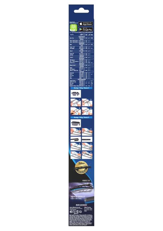 Balai d'essuie-glace (Essuie glace) VALEO V41 - ref. 574110