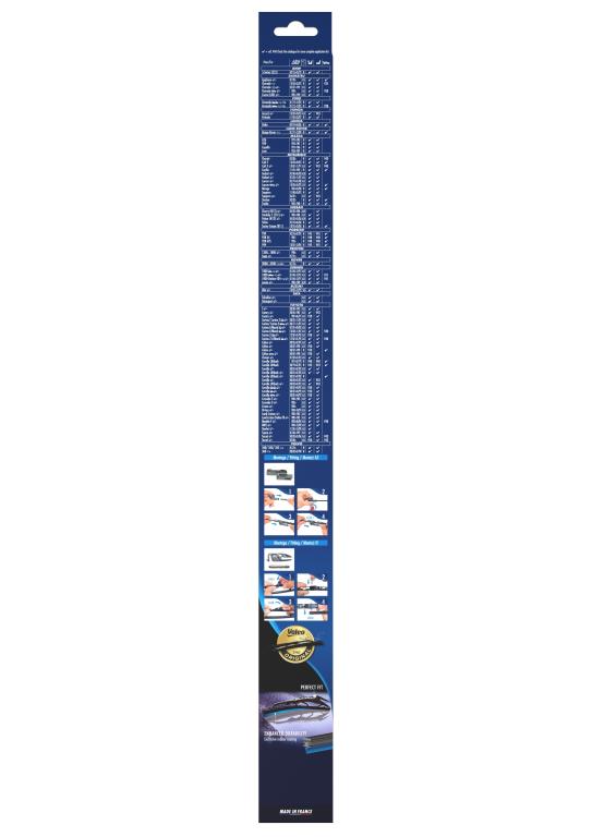 Balai d'essuie-glace (Essuie glace) VALEO V46 - ref. 574113