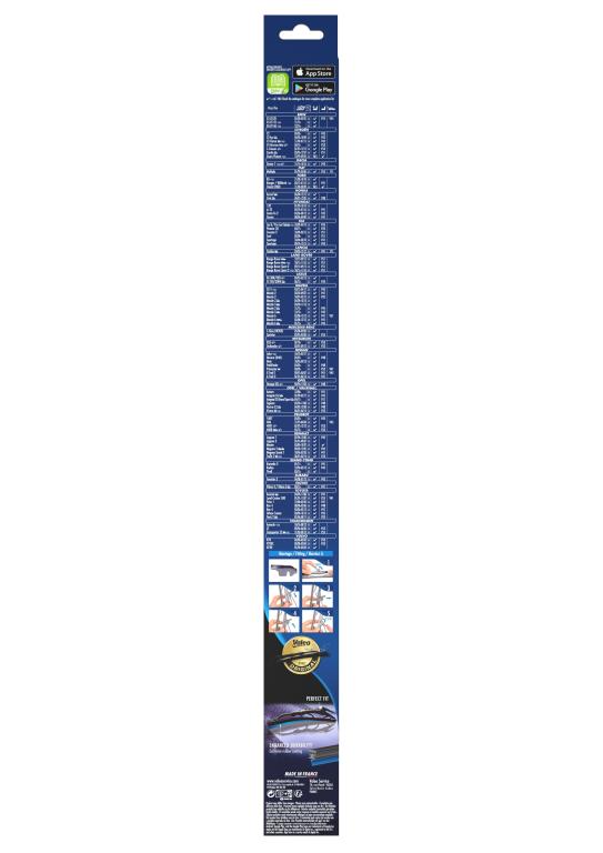Balai d'essuie-glace (Essuie glace) VALEO V60 - ref. 574125