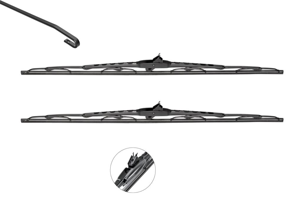 Limpiaparabrisas (Escobillas) VALEO VM206 - ref. 574194