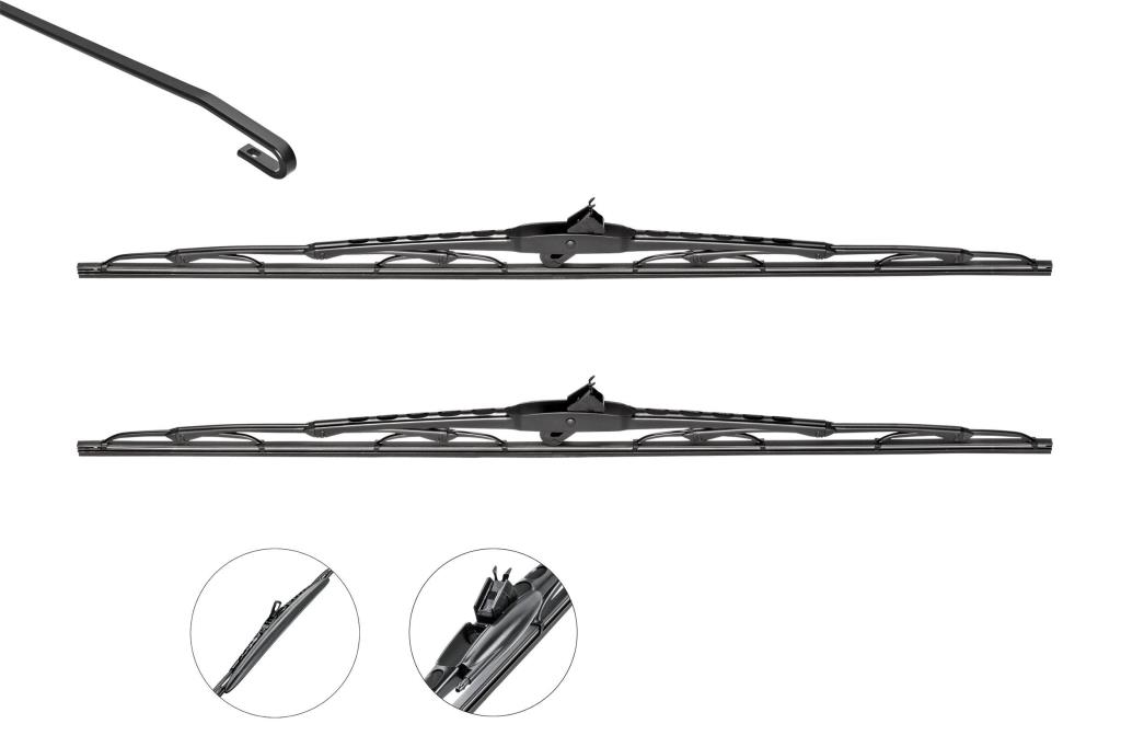 Limpiaparabrisas (Escobillas) VALEO VM214 - ref. 574277