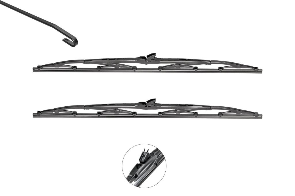 Limpiaparabrisas (Escobillas) VALEO VM217 - ref. 574283