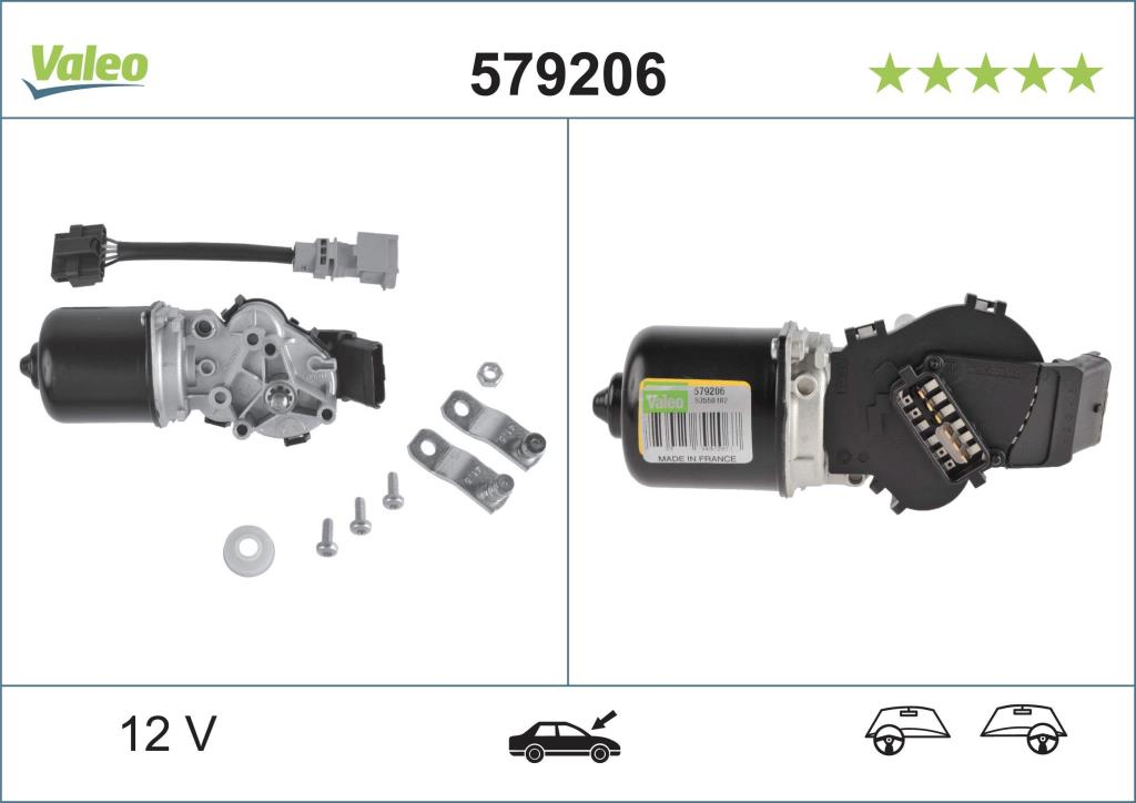 Motor de limpa-vidros VALEO ref. 579206