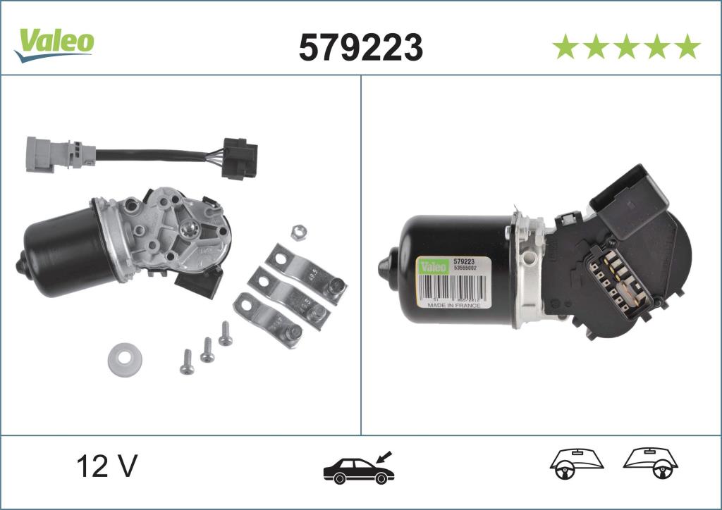 Moteur d'essuie-glace VALEO 579223