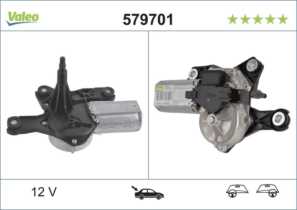 Moteur d'essuie-glace VALEO 579701