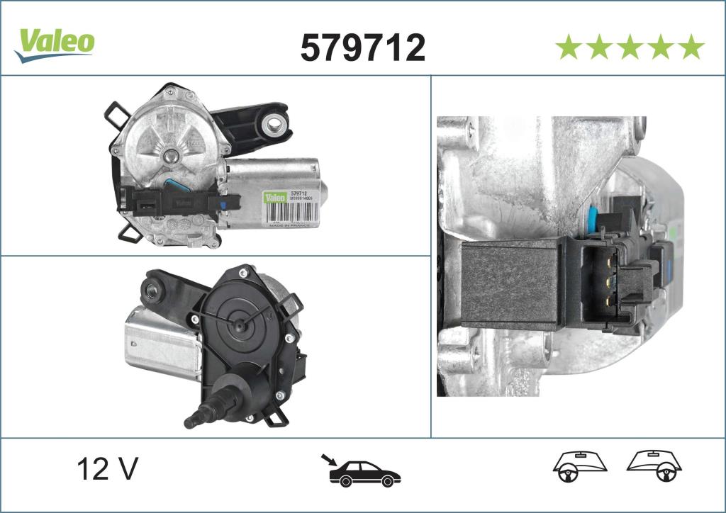 Motor de limpa-vidros VALEO ref. 579712