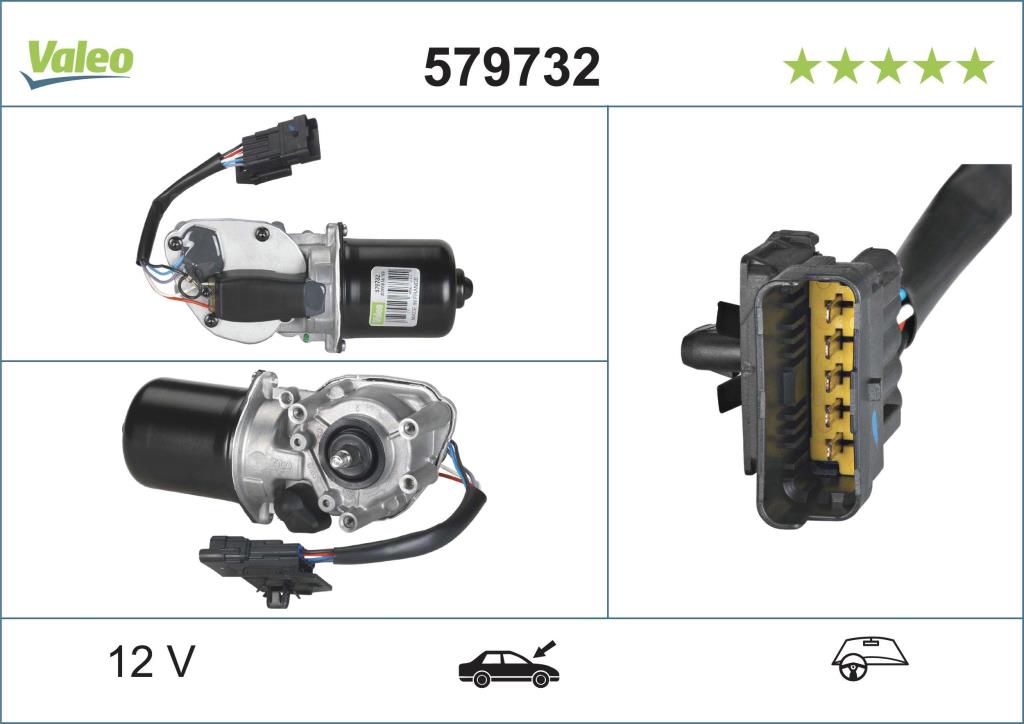 Motor de limpa-vidros VALEO ref. 579732