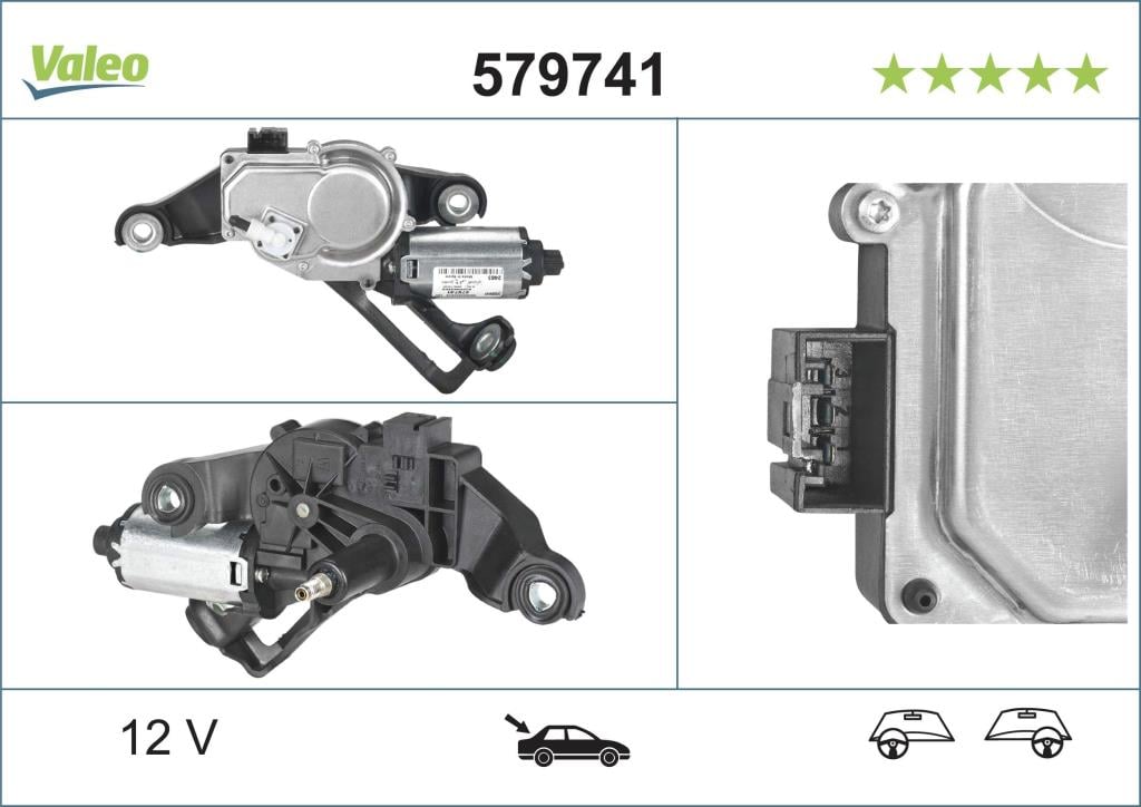Motor del limpiaparabrisas VALEO ref. 579741