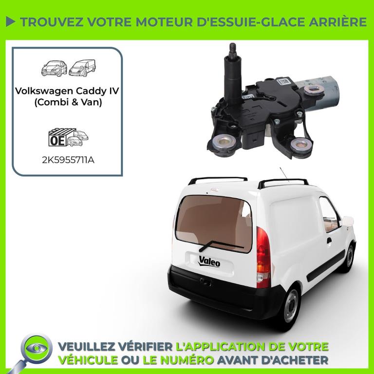 Motor de limpa-vidros VALEO ref. 582687