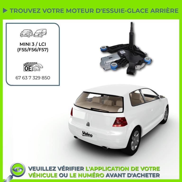 Motor del limpiaparabrisas VALEO 582707