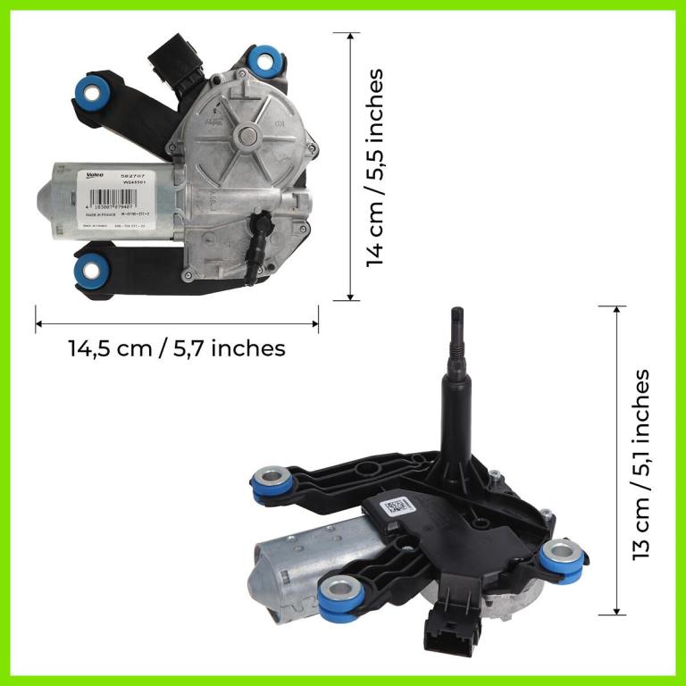 Motor del limpiaparabrisas VALEO 582707