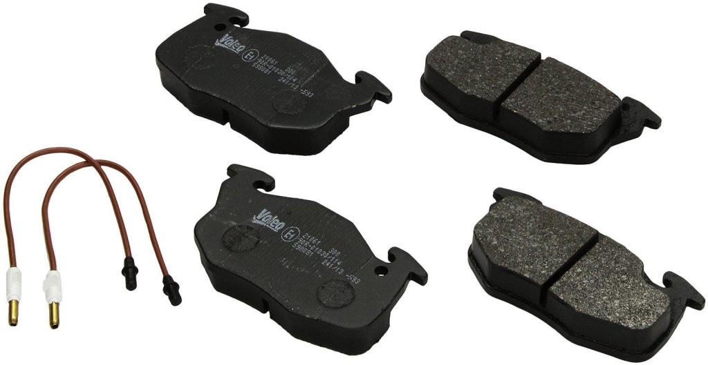 Jeu de 4 plaquettes de frein VALEO ref. 598081