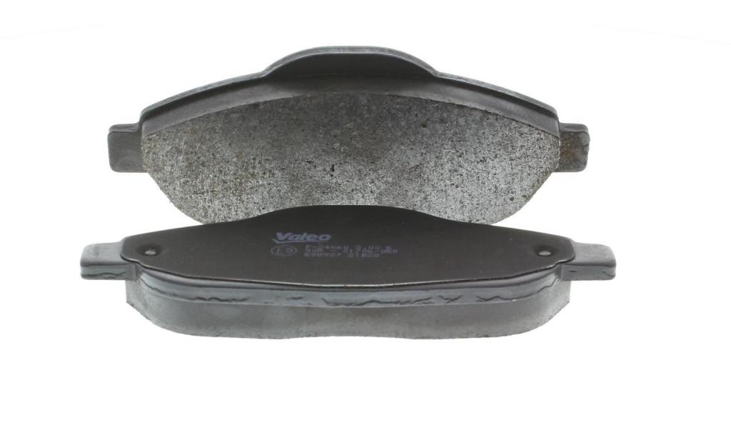Jeu de 4 plaquettes de frein VALEO 598927