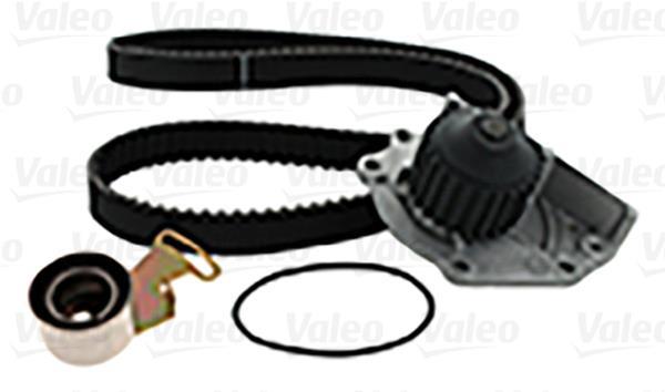 Pompe à eau + kit de courroie de distribution (Kit courroie de distribution) VALEO ref. 614633