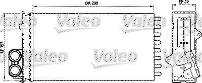 Radiateur de chauffage VALEO 812014