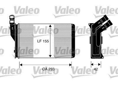 Radiador de calefacción VALEO ref. 812044