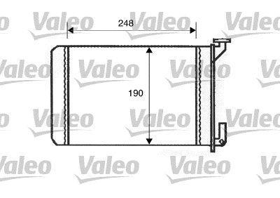 Radiateur de chauffage VALEO 812045